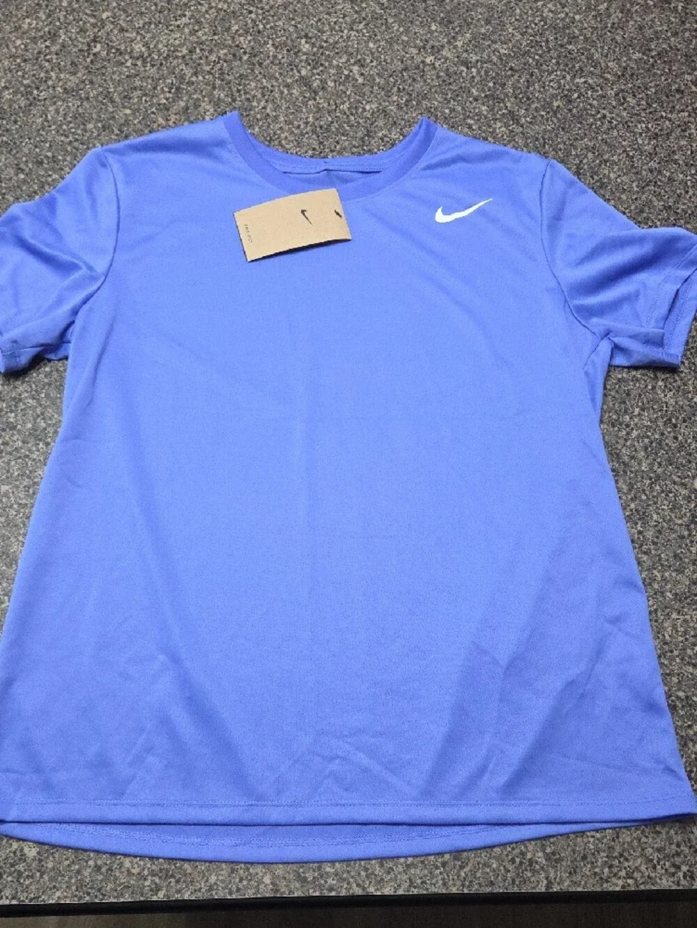 Nike Women's Violet Dri-FIT Short Sleeve Tee